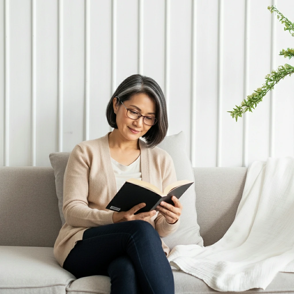 เครื่องช่วยฟัง อยู่บ้าน งานอดิเรก อ่านหนังสือ