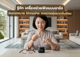 เครื่องช่วยฟังแบบชาร์จ ไฟ (Rechargeable Hearing Aids)