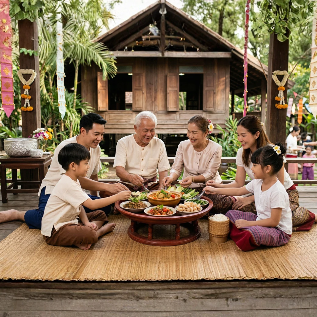 ทานข้าวกับครอบครัว