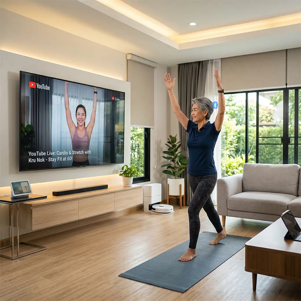 Exercise youtube Smart TV copy