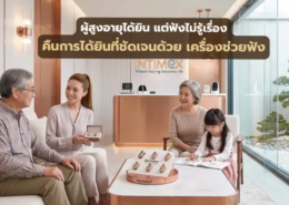 ผู้สูงอายุได้ยิน แต่ฟังไม่รู้เรื่อง คืนการได้ยินที่ชัดเจนด้วย เครื่องช่วยฟัง