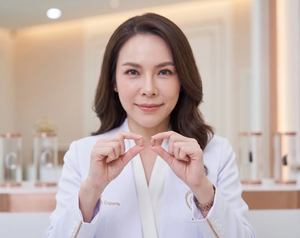 เครื่องช่วยฟัง แบบใส่ในช่องหู